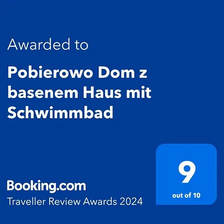 Haus Mit Schwimmbad Pobierowo Nyaraló *